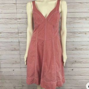 Anthropologie Maeve - pink  cotton summer dress, size 4